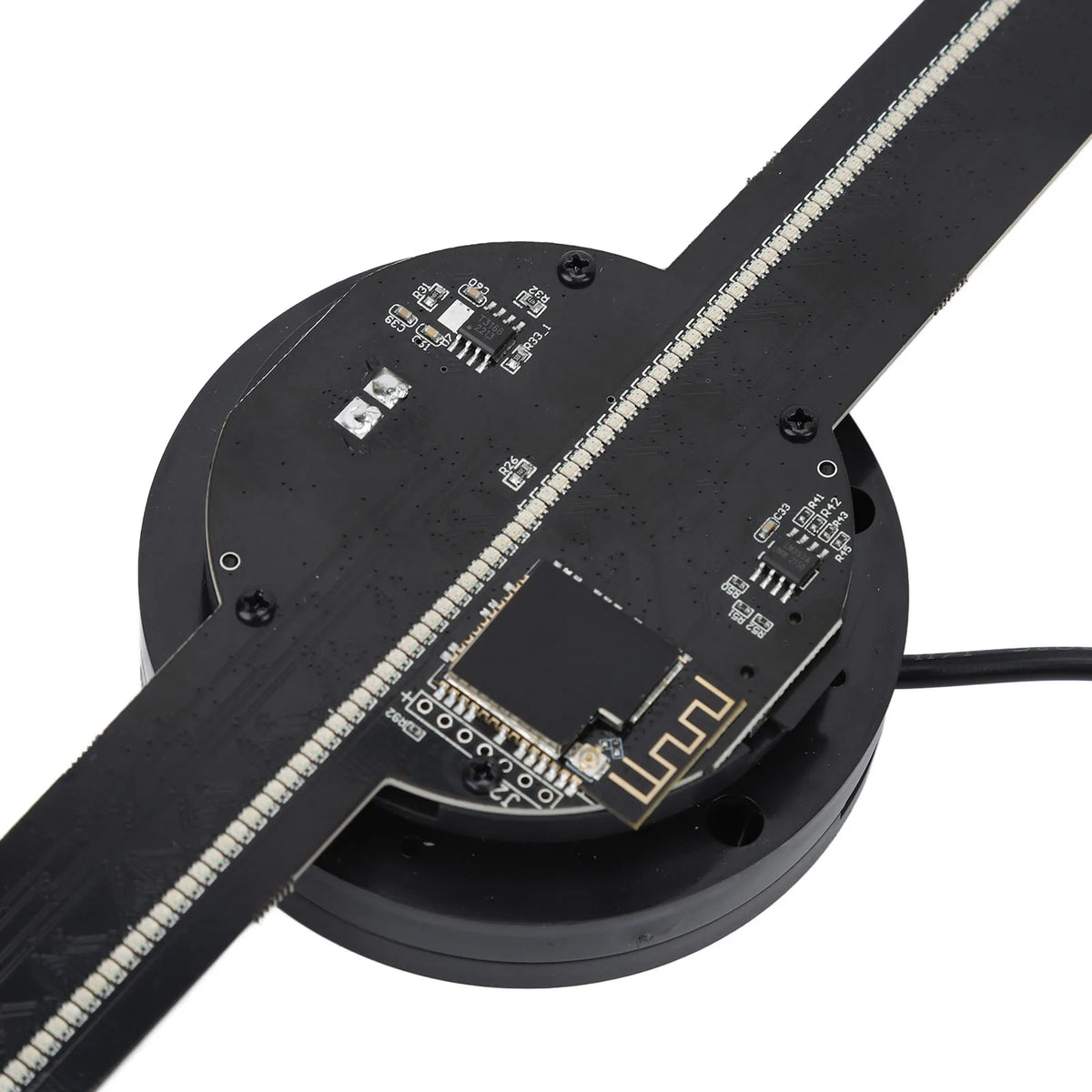 3D Hologram Fan with LED Light Beads
